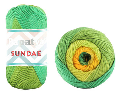 Lana Papatya Sundae 100% Acriica Tejido Ovillo 100g X 320 Mt