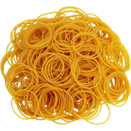 Bandas Elásticas Cauchos 500 Gramos Amarillo 1375 Und Default Title