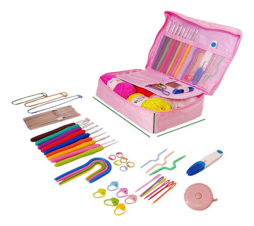 Kit De Agujas De Ganchillo Y Accesorios Para Tejer