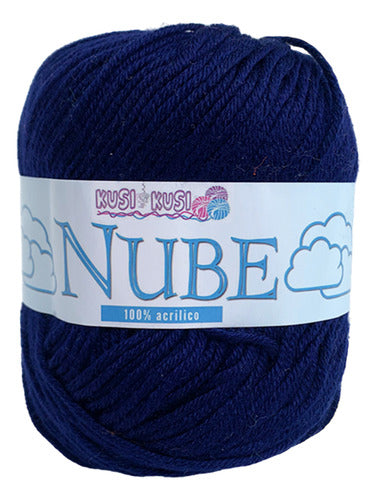Lana Nube Acrilica Madeja De 50 Gramos 125 Metros