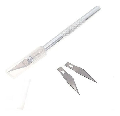 Cutter Exacto Bisturi Profesional + 7 Navajas Arte Dibujo