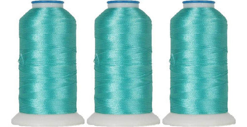 3 Hilos Para Bordar En Maquina Bordadora 2500yd