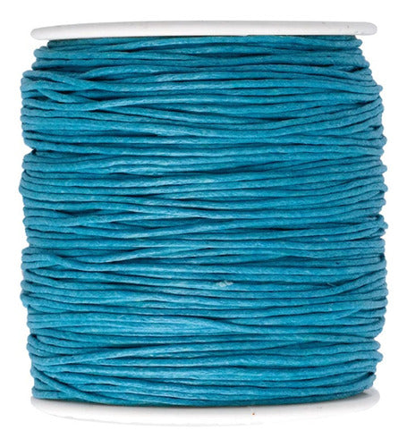 Cordon Encerado Bisuteria Rollo 1mm X 100 Metros