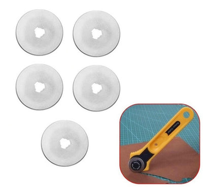Cuchillas X5 Und Para Cortador De Tela 45mm Roller Cutter
