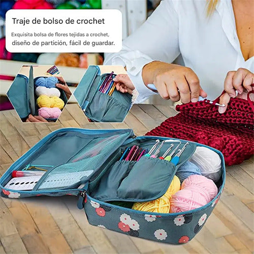Kit De Agujas De Ganchillo Y Accesorios Para Tejer