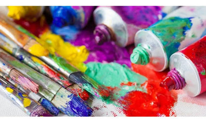Pintura Oleo Unicolor Original Arte Artistica X 12 Tubos