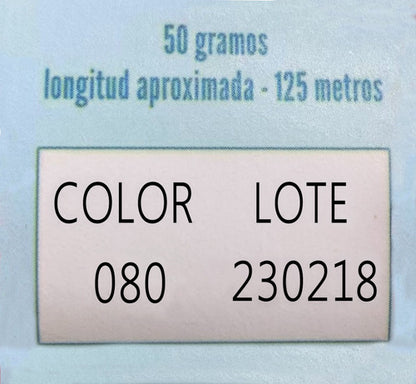 Lana Nube Acrilica Madeja De 50 Gramos 125 Metros