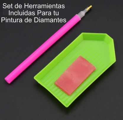 Kit Pintura De Diamantes 5d Tucan Para Bricolaje 40x30 Cm