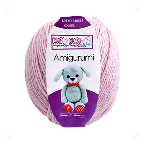 Madeja De Lana Amigurumi Algodon 100 Gramos X 180 Metros