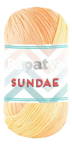 Lana Papatya Sundae 100% Acriica Tejido Ovillo 100g X 320 Mt