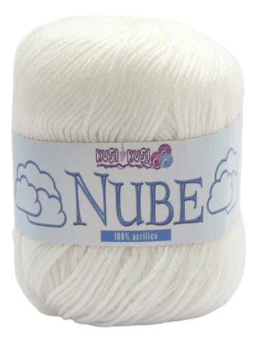 Lana Nube Acrilica Madeja De 50 Gramos 125 Metros