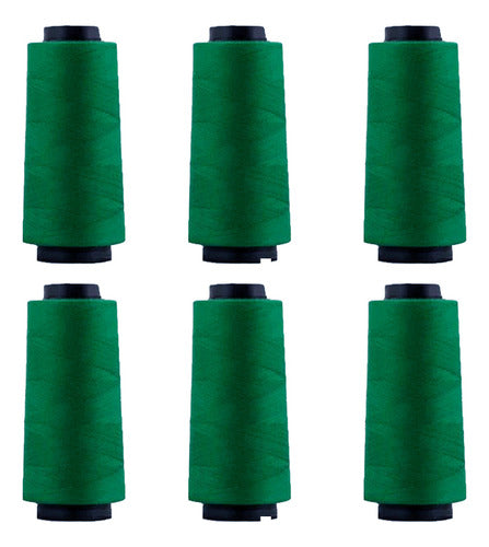 Hilo Importado Coser 100% Poliester 2000 Yardas  X 6 Unid