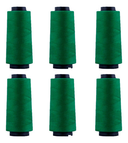 Hilo Importado Coser 100% Poliester 2000 Yardas  X 6 Unid