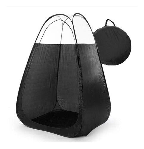 Tienda Carpa Bronceado Aerografo Cabina De Pulverizado Negro