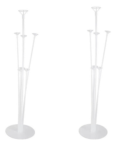 Soporte Acrílico Para Globos Árbol De Globos X3 Bases