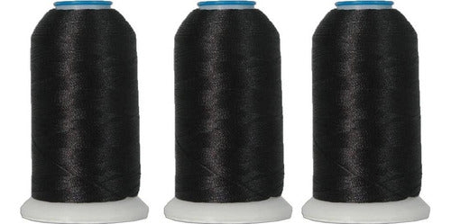 3 Hilos Para Bordar En Maquina Bordadora 2500yd