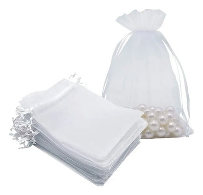 Bolsa De Organza 15cmx 20cm Paquete X 50und