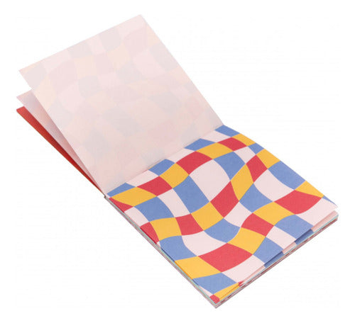 Block Papel Origami 10x10 Cm 50 Hojas X 10 Blocks