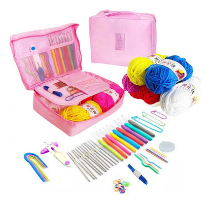 Kit De Agujas De Ganchillo Y Accesorios Para Tejer
