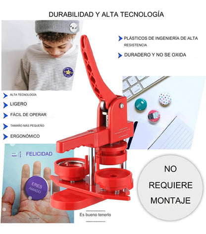 Maquina Para Hacer Botones Publicitarios