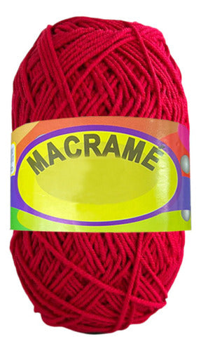 Hilo Macrame 100% Acrilico Antialergico 100grs 3mm Unidad