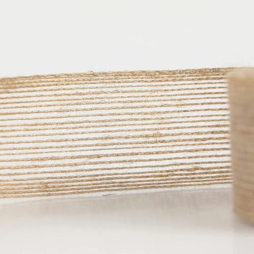 Cinta Yute De 6cm X 10mts Para Manualidades Confección