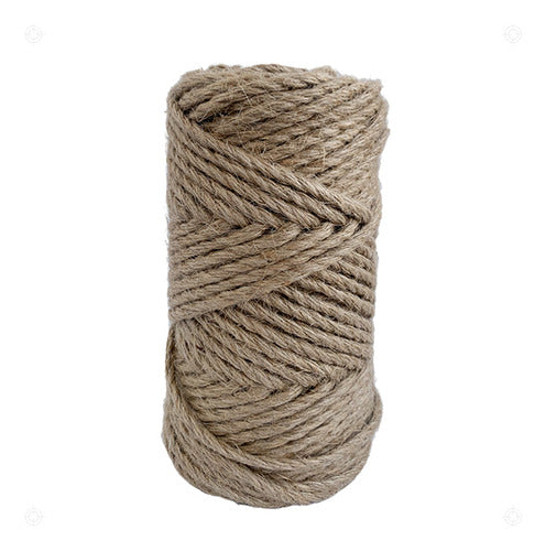 Cuerda Yute Natural Resistente Decoracion 4.5 Mm X 50 Mts Default Title