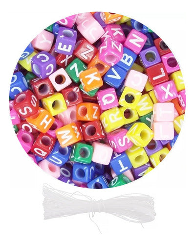 Cuentas Bisuteria Pulseras Dados 50 Gramos
