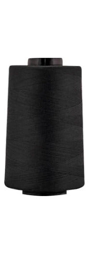 Hilo Importado Para Coser 100% Poliéster 5000 Yardas X Unid Negro