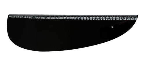 Regla Curva De Corseteria 46cm En Acrilico Para Costura Default Title