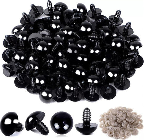 Ojos De Seguridad Amigurumi Negro 200und Manualidades