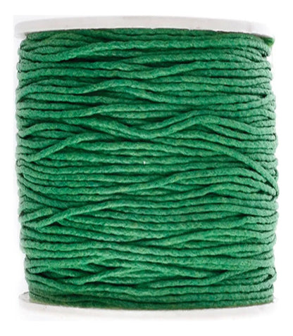 Cordon Encerado Bisuteria Rollo 1mm X 100 Metros