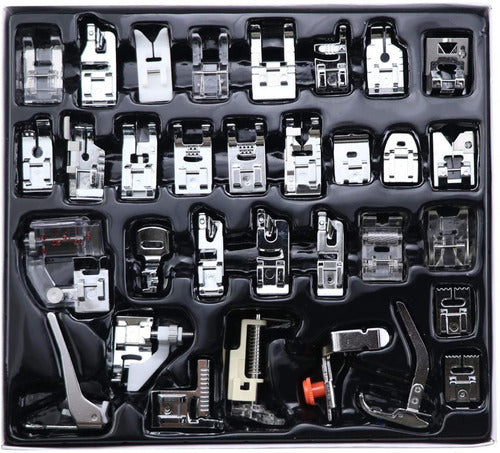 Kit Pie Prensatelas X32und Para Máquina De Coser Familiar