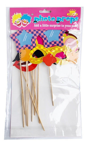 Mascara Antifaz Fiesta Carton X 10 Unidades Diseño 1