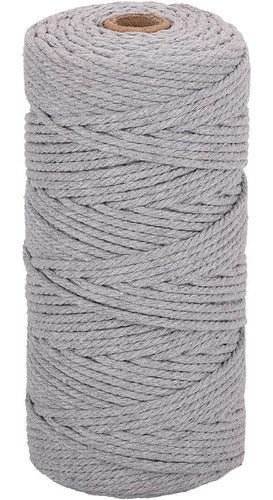 Macrame 3mm Hilo De Algodón Para Tejer X30 Metros