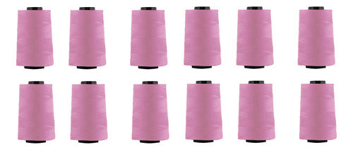 Hilo Importado Coser 100% Poliester 5000 Yardas  X 12 Unid