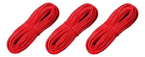 3 Madeja Mimbre Tubo Plastico Pvc Para Tejer X 120m