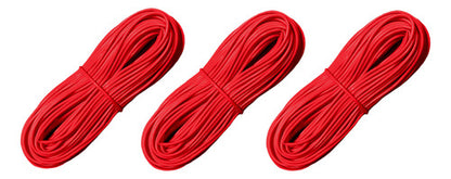 3 Madeja Mimbre Tubo Plastico Pvc Para Tejer X 120m