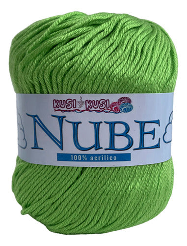 Lana Nube Acrilica Madeja De 50 Gramos 125 Metros