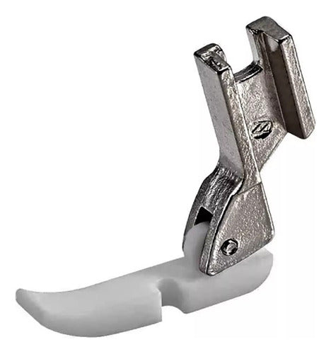 Pie Prensatelas Para Cremallera Maquina Industrial Teflon
