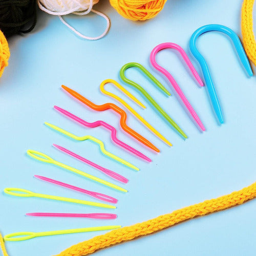 Set Para Agujas De Tejer Gancho Crochet