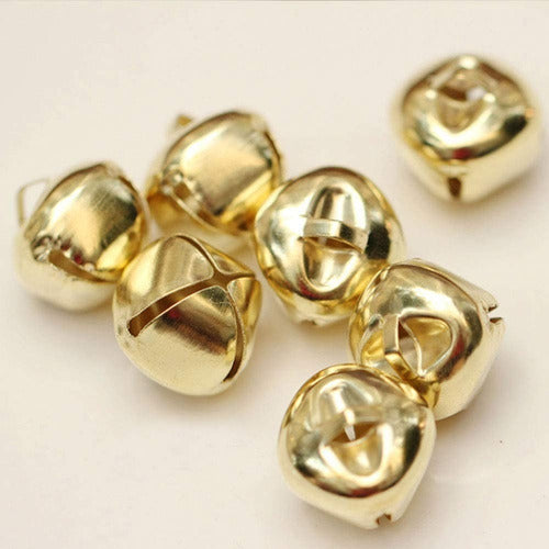 100 Cascabel 13mm Para Decoracion Y Manualidades