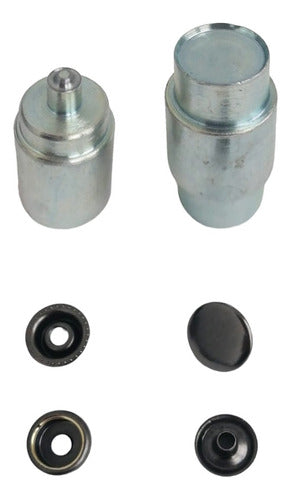 Troquel Broche Cazuela Maquina Manual X 2 Piezas