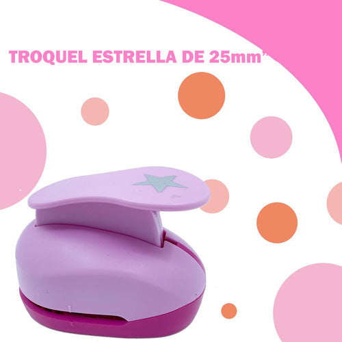 Troquel Para Foamy Fomi Y Papel 25mm X Unidad