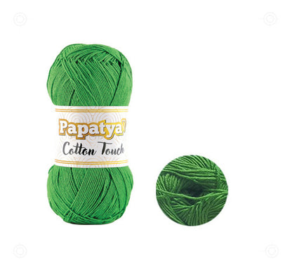 Lana Papatya Cotton Touch Algodon Tejido Ovillo 50g X 150mt