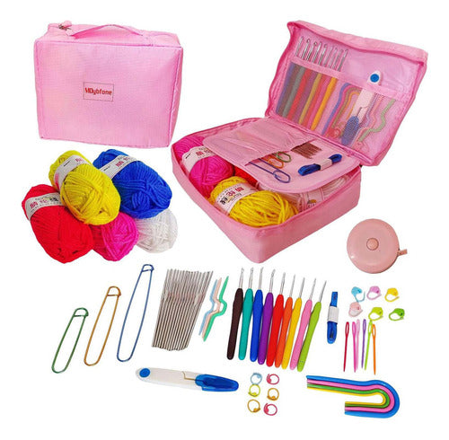 Kit De Agujas De Ganchillo Y Accesorios Para Tejer