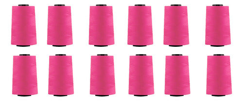 Hilo Importado Coser 100% Poliester 5000 Yardas  X 12 Unid