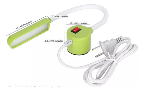 Luz Led Máquina De Coser Sujecion Magnetica Brazo Flexible