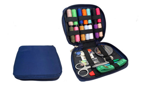 Kit De Costura Portatil Mini Multiuso Estuche Viajero X55pzs