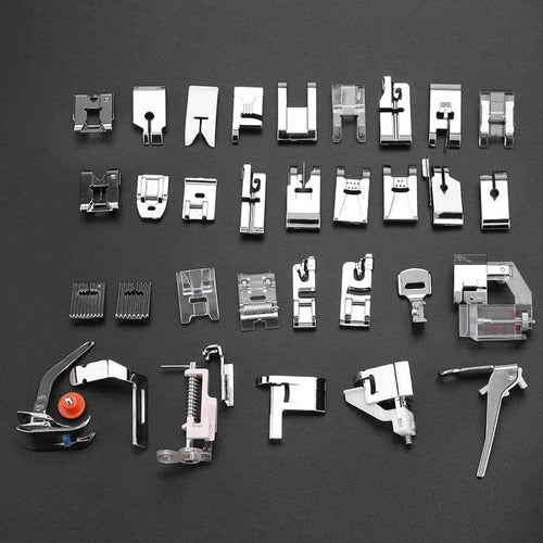 Kit Pie Prensatelas X32und Para Máquina De Coser Familiar